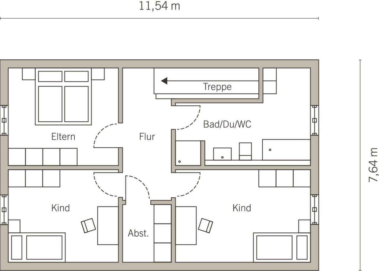Grundriss Dachgeschoss Grundriss Dachgeschoss