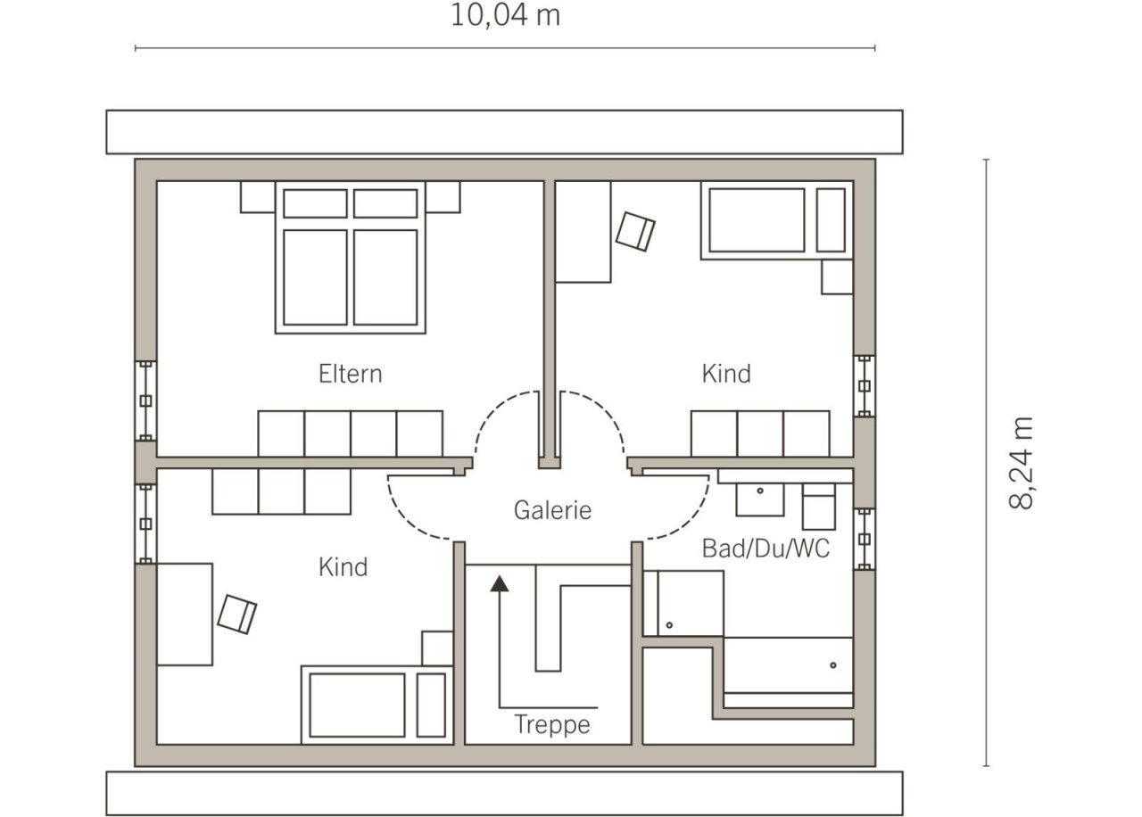 Grundriss Dachgeschoss
