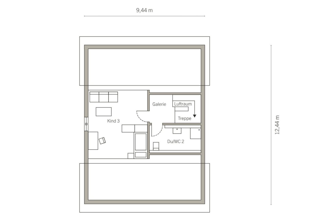 Grundriss Spitzboden Grundriss Spitzboden