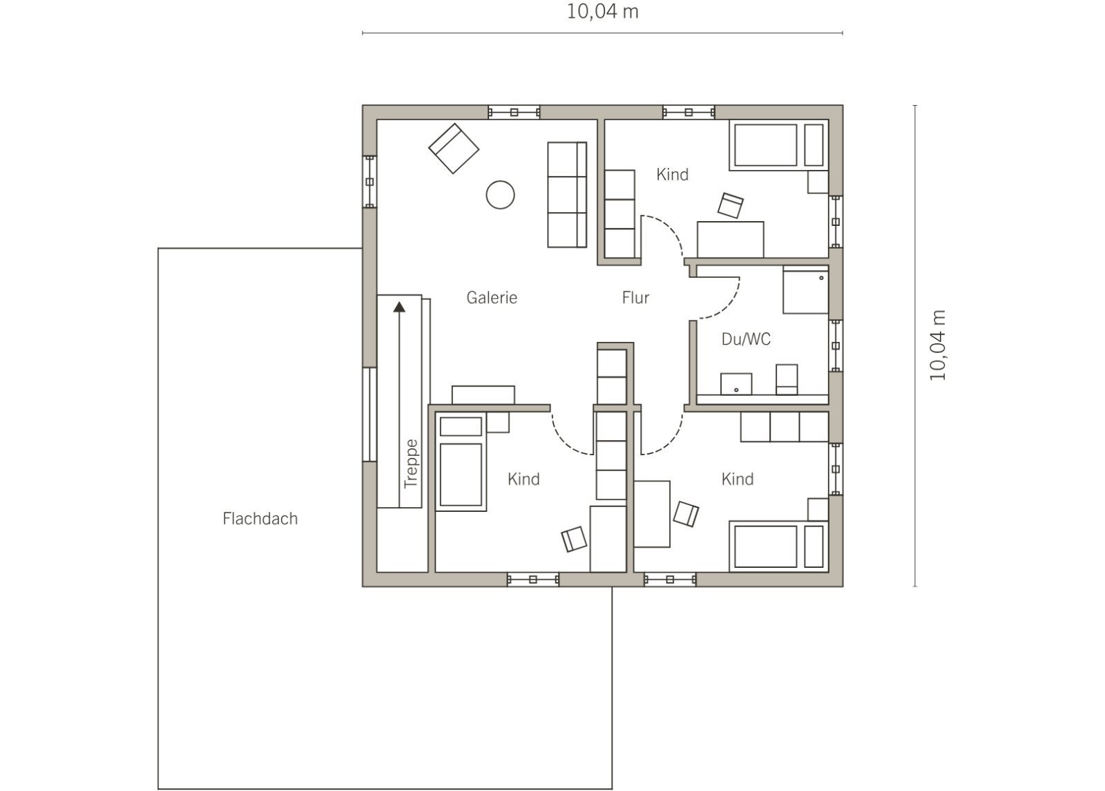 Grundriss Dachgeschoss