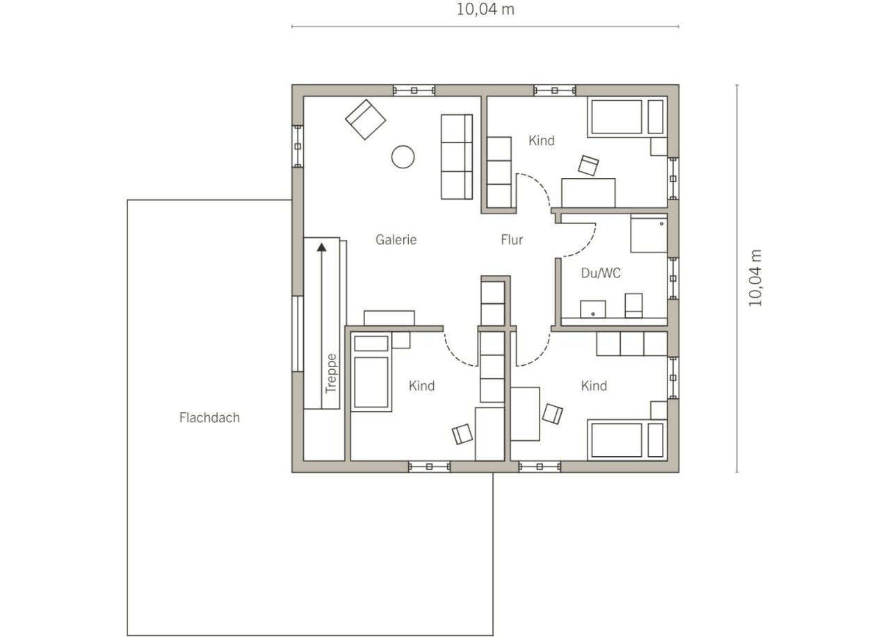 Grundriss Dachgeschoss