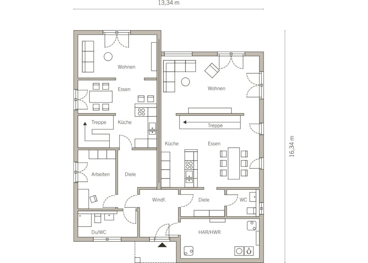 Grundriss Erdgeschoss