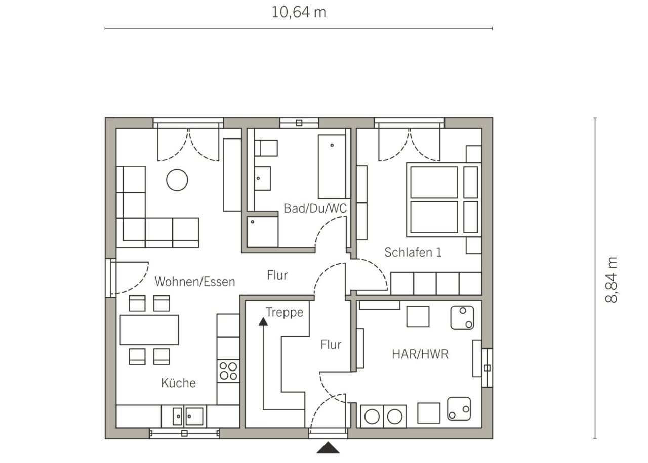 Grundriss Erdgeschoss