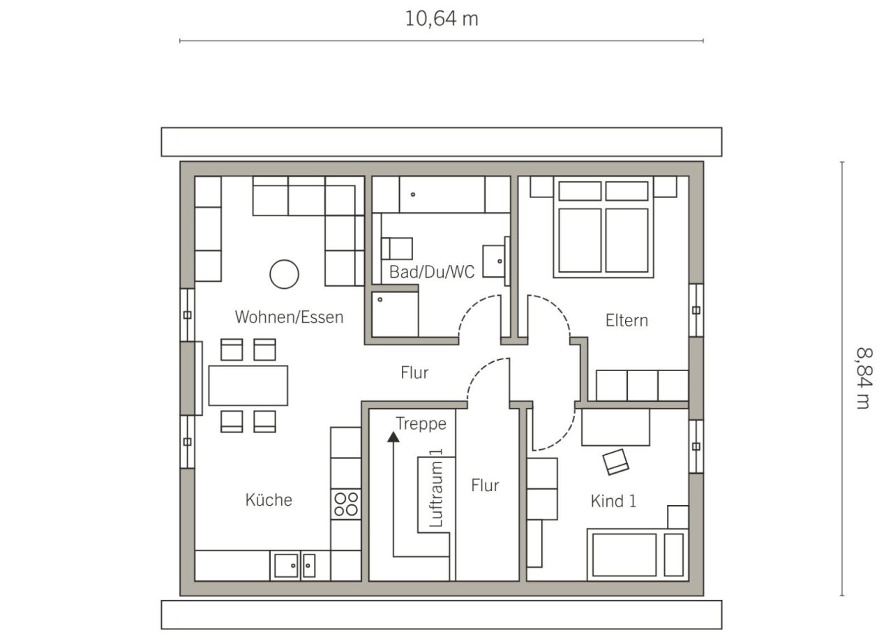 Grundriss Dachgeschoss
