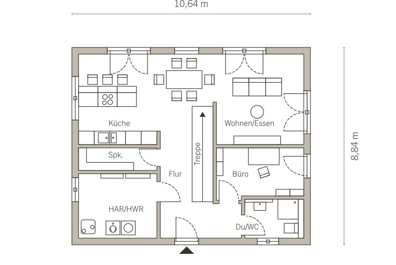 Grundriss Erdgeschoss Grundriss Erdgeschoss