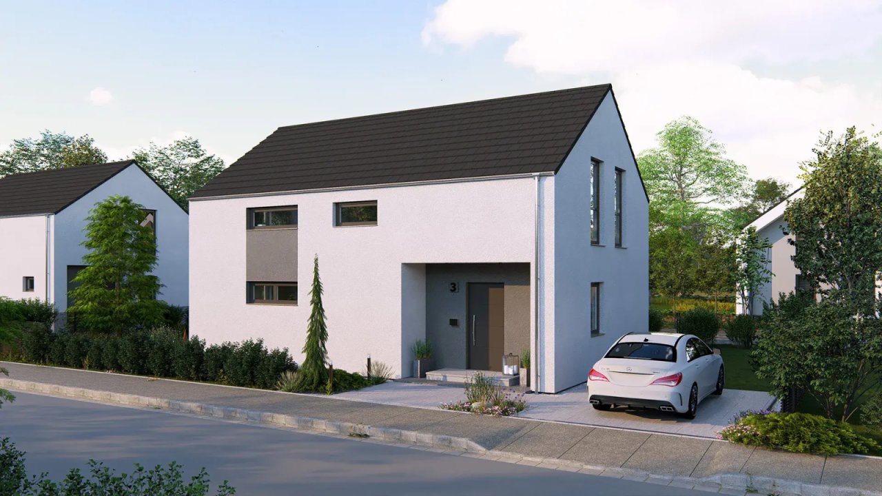 Haus Straßenansicht