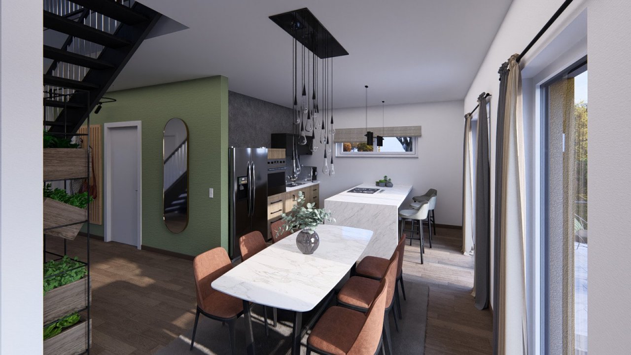Ansicht Esszimmer