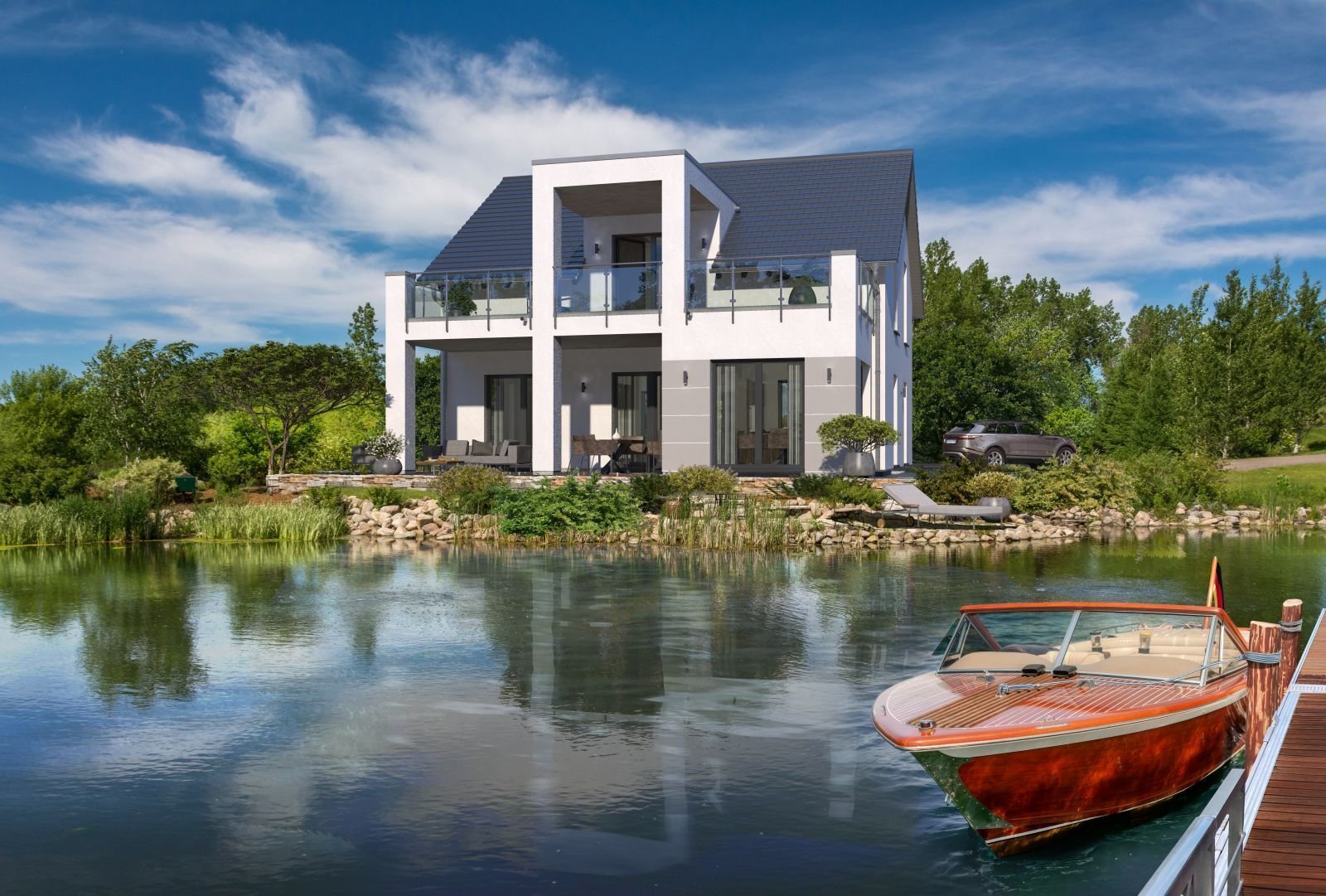 Frohnlach: EINFAMILIENHAUS IM HAMPTON-STIL 