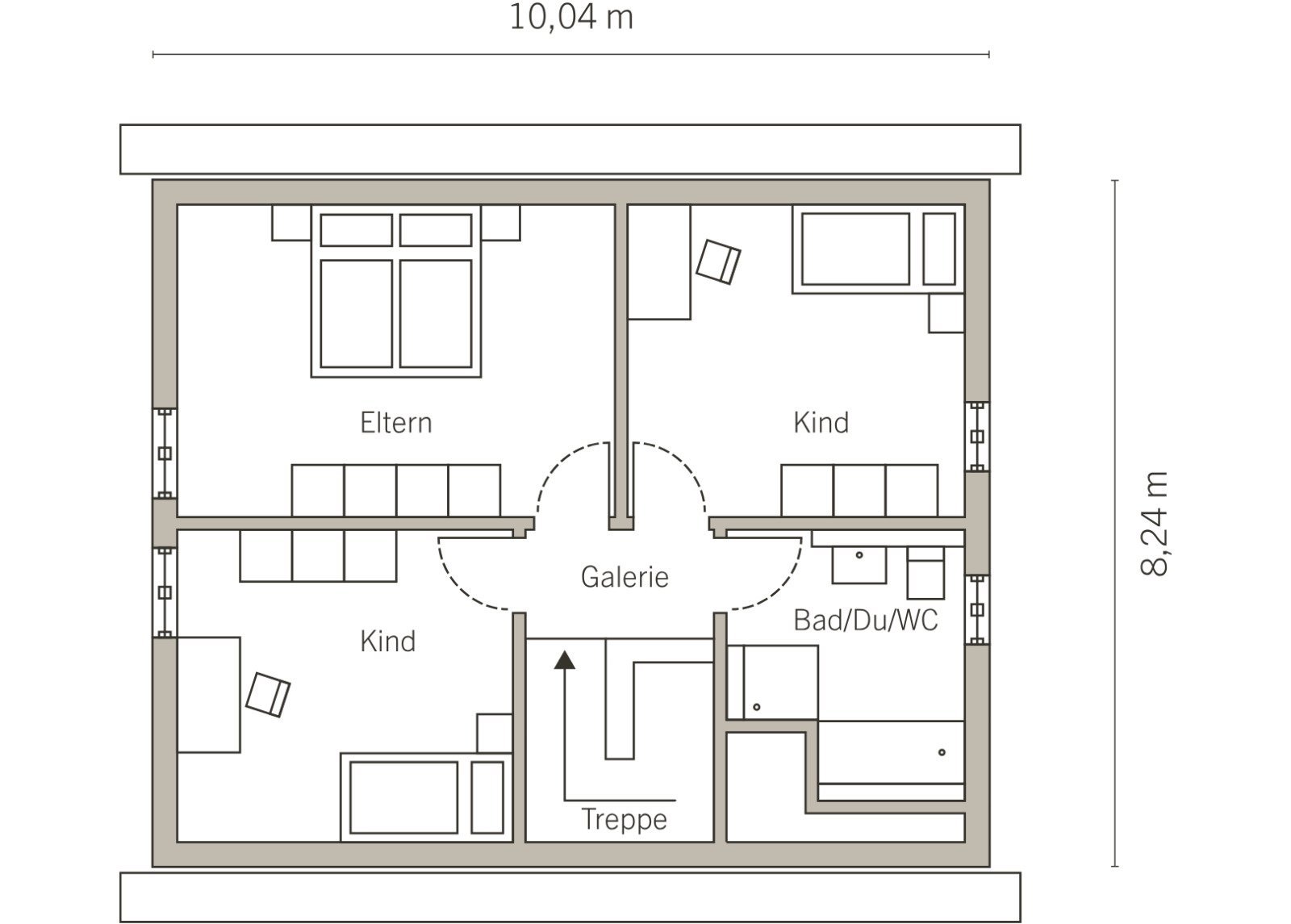 Grundriss Dachgeschoss Grundriss Dachgeschoss