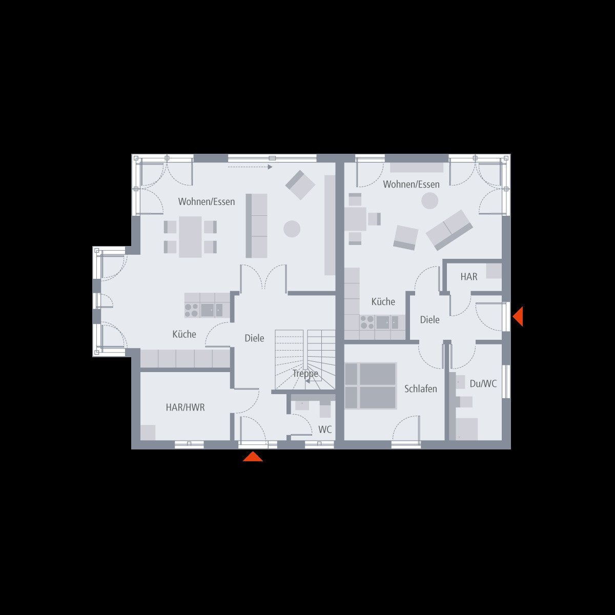 Grundriss Erdgeschoss Grundriss Erdgeschoss
