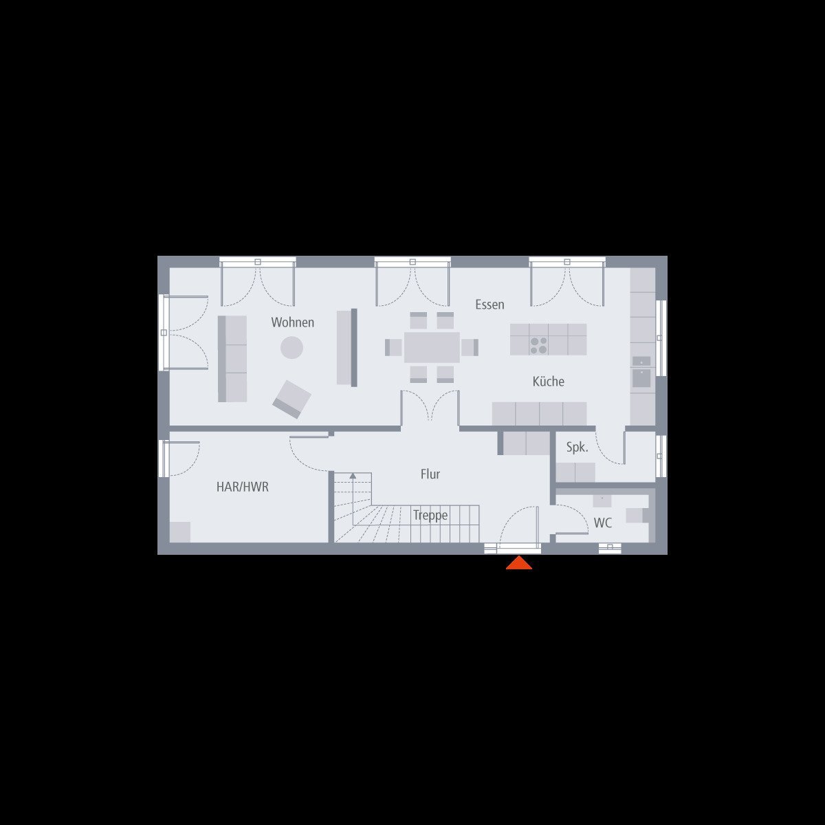 Grundriss Erdgeschoss Grundriss Erdgeschoss