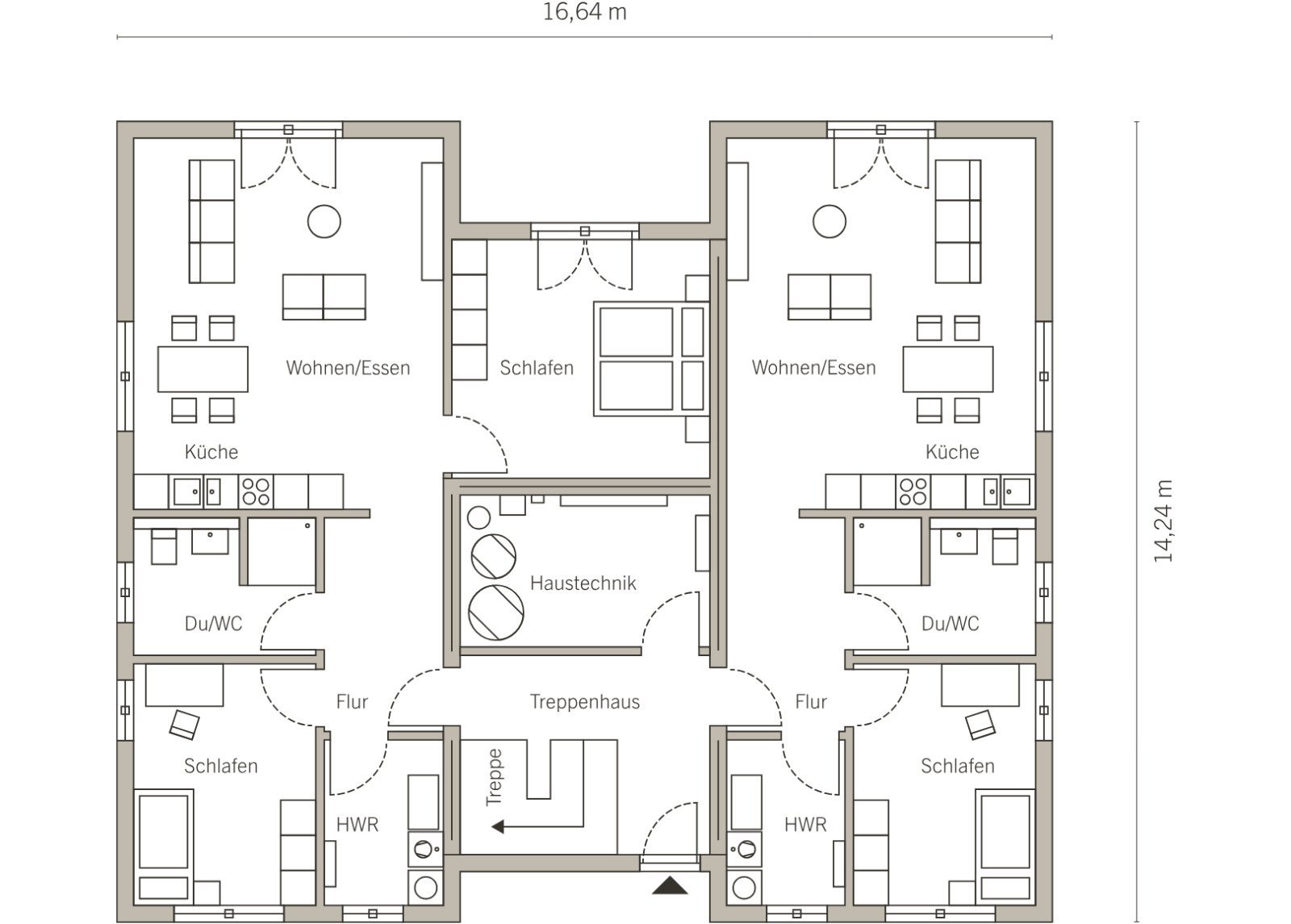 Grundriss Erdgeschoss Grundriss Erdgeschoss