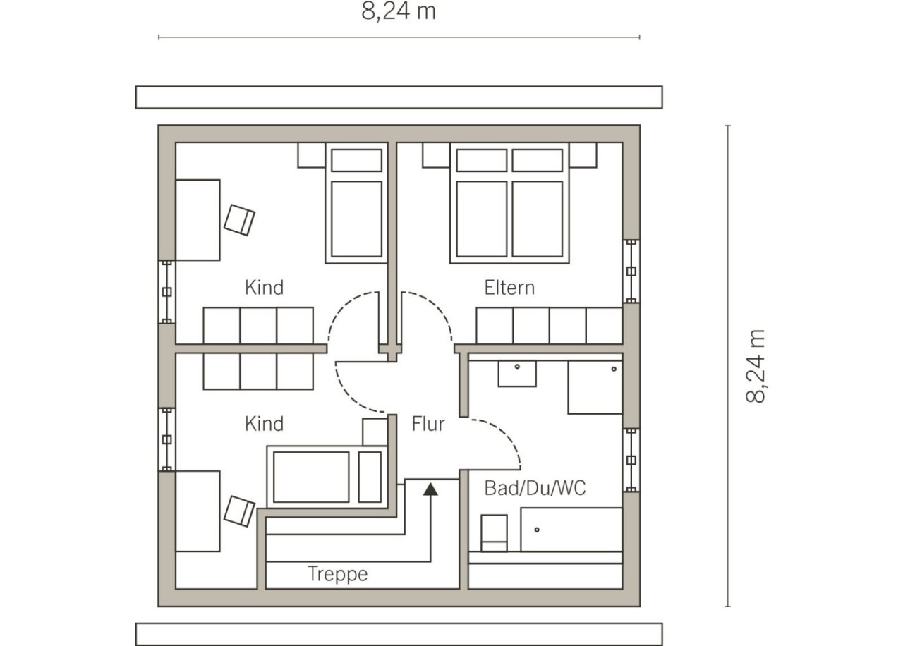 Grundriss Erdgeschoss