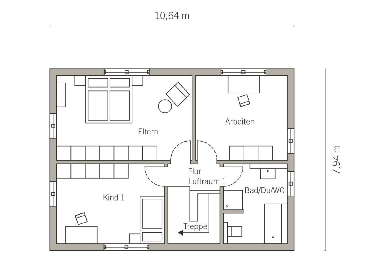 Grundriss Dachgeschoss Grundriss Dachgeschoss