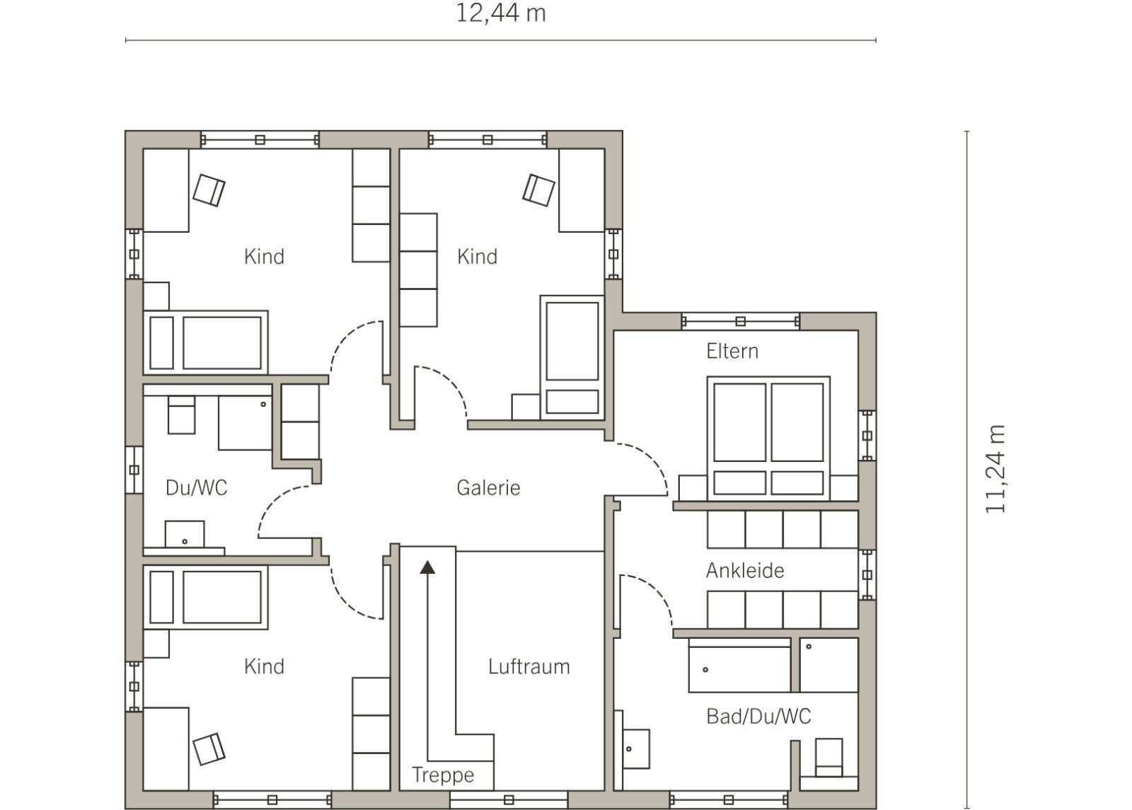 Grundriss Dachgeschoss Grundriss Dachgeschoss