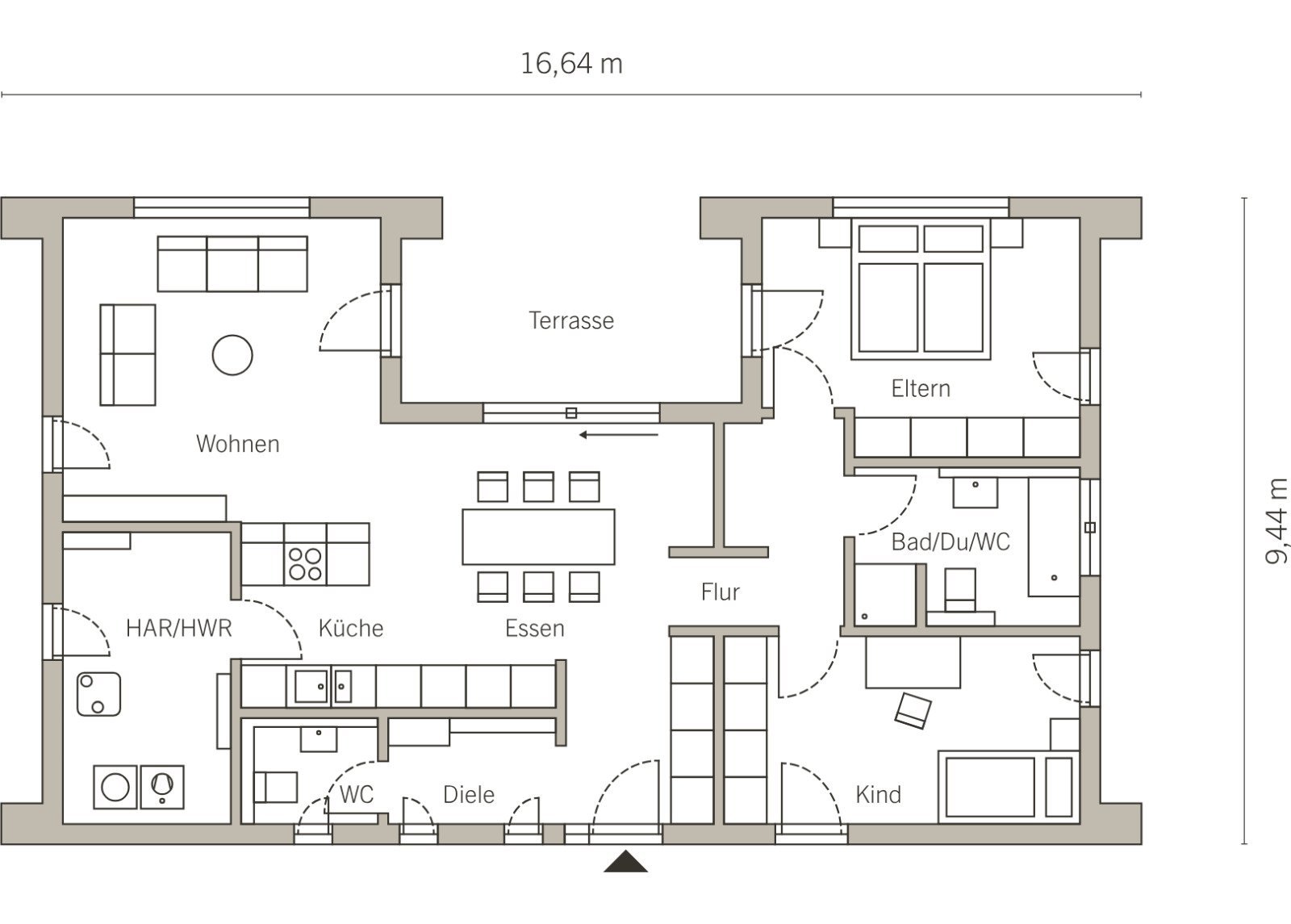 Grundriss Erdgeschoss Grundriss Erdgeschoss