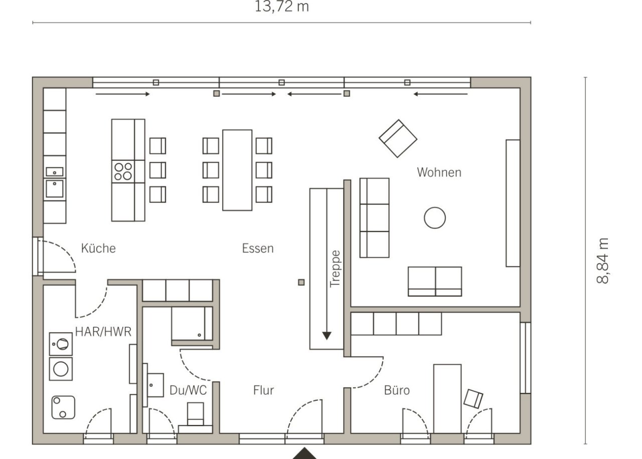 Grundriss Erdgeschoss