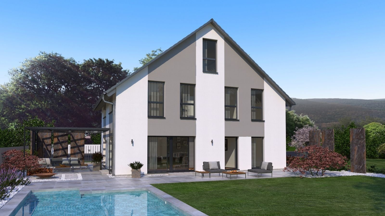Naunhof: IHR TRAUMHAUS AM UFER: WO DER HORIZONT IM WOHNZIMMER BEGINNT. 
