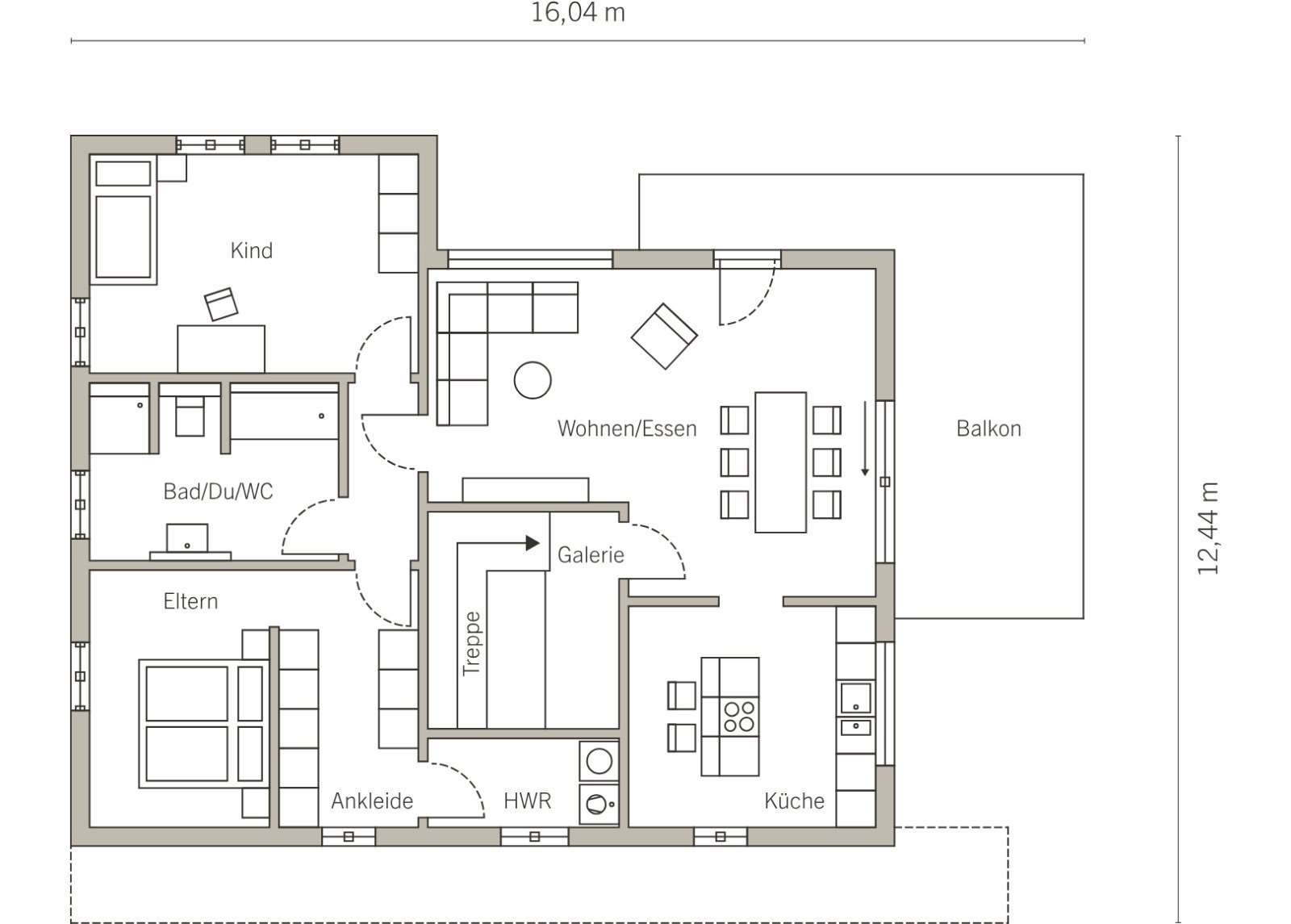 Grundriss Dachgeschoss Grundriss Dachgeschoss