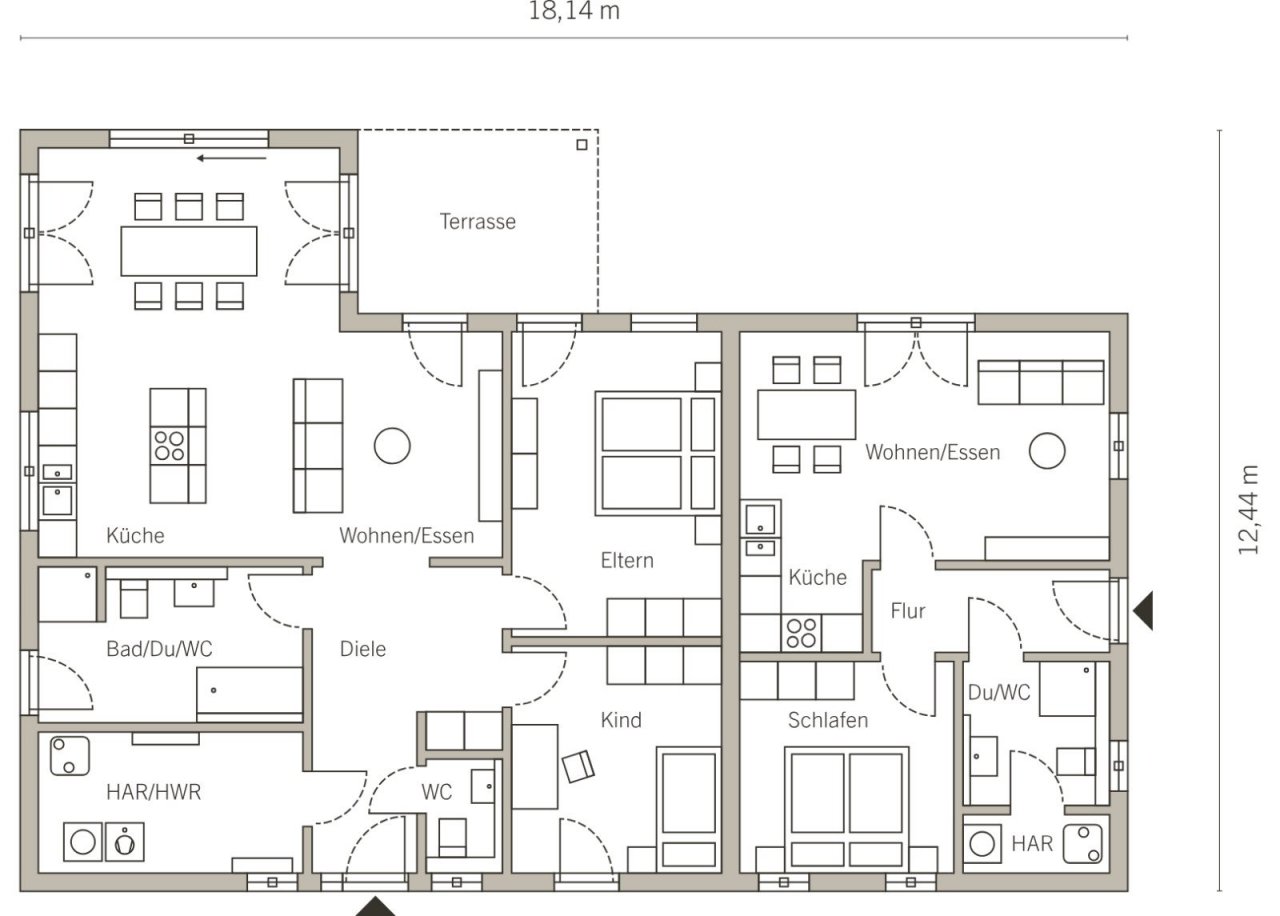 Grundriss Erdgeschoss