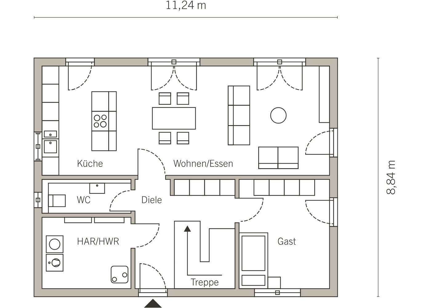 Grundriss EG Grundriss EG