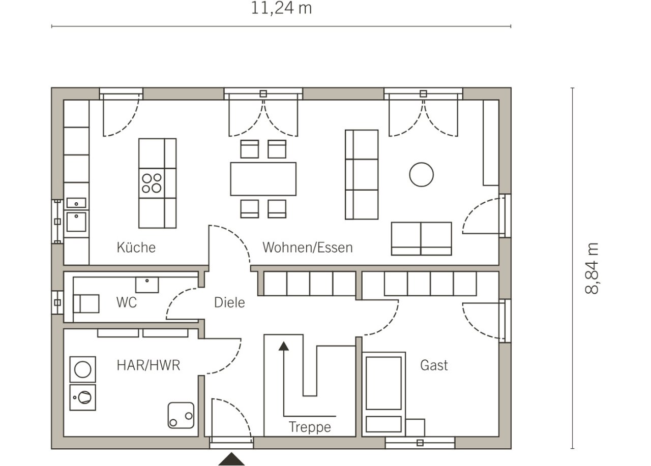 Grundriss EG Grundriss EG