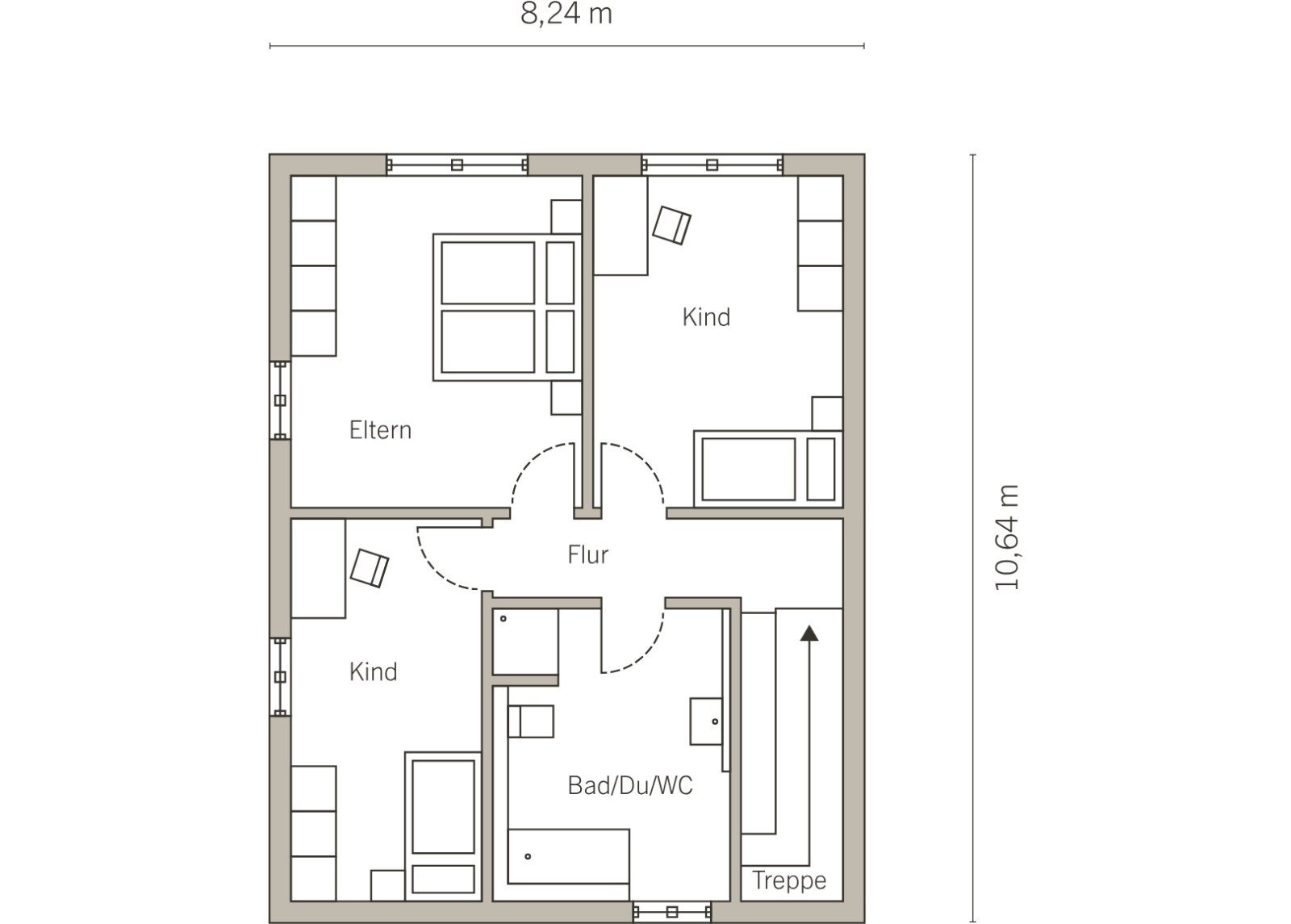 Grundriss Dachgeschoss Grundriss Dachgeschoss