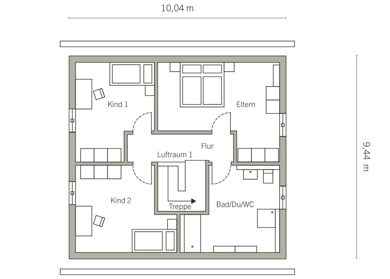 Grundriss DG Grundriss DG