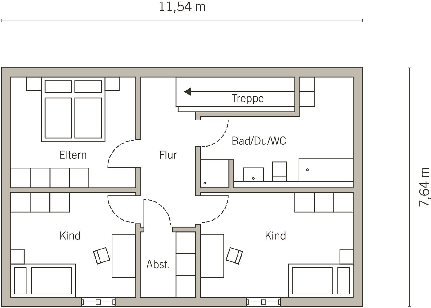 Grundriss DG Grundriss DG