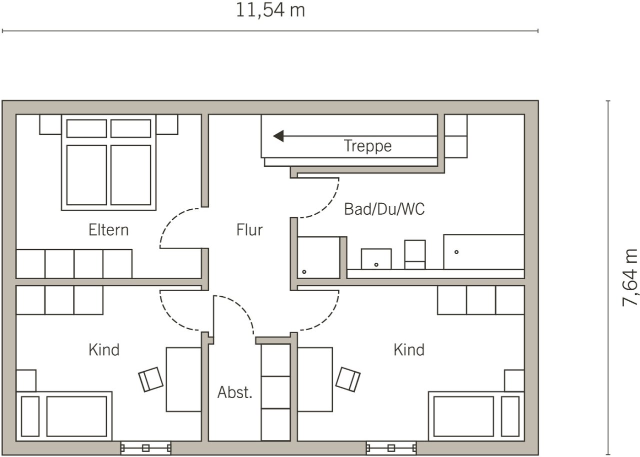 Grundriss DG Grundriss DG
