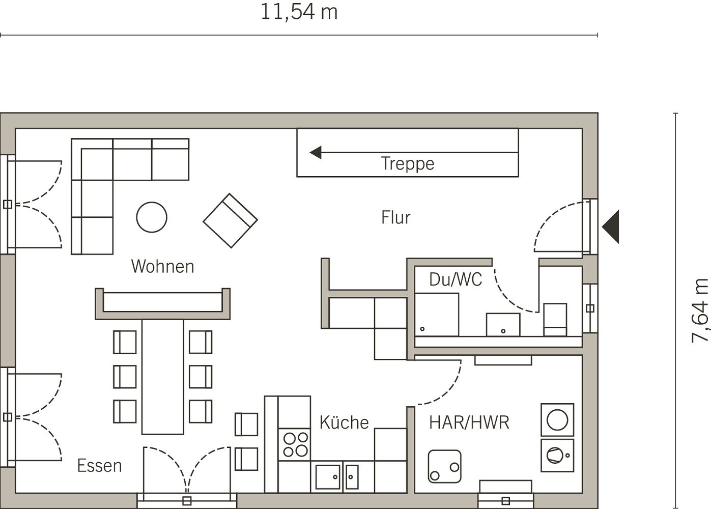 Grundriss EG Grundriss EG