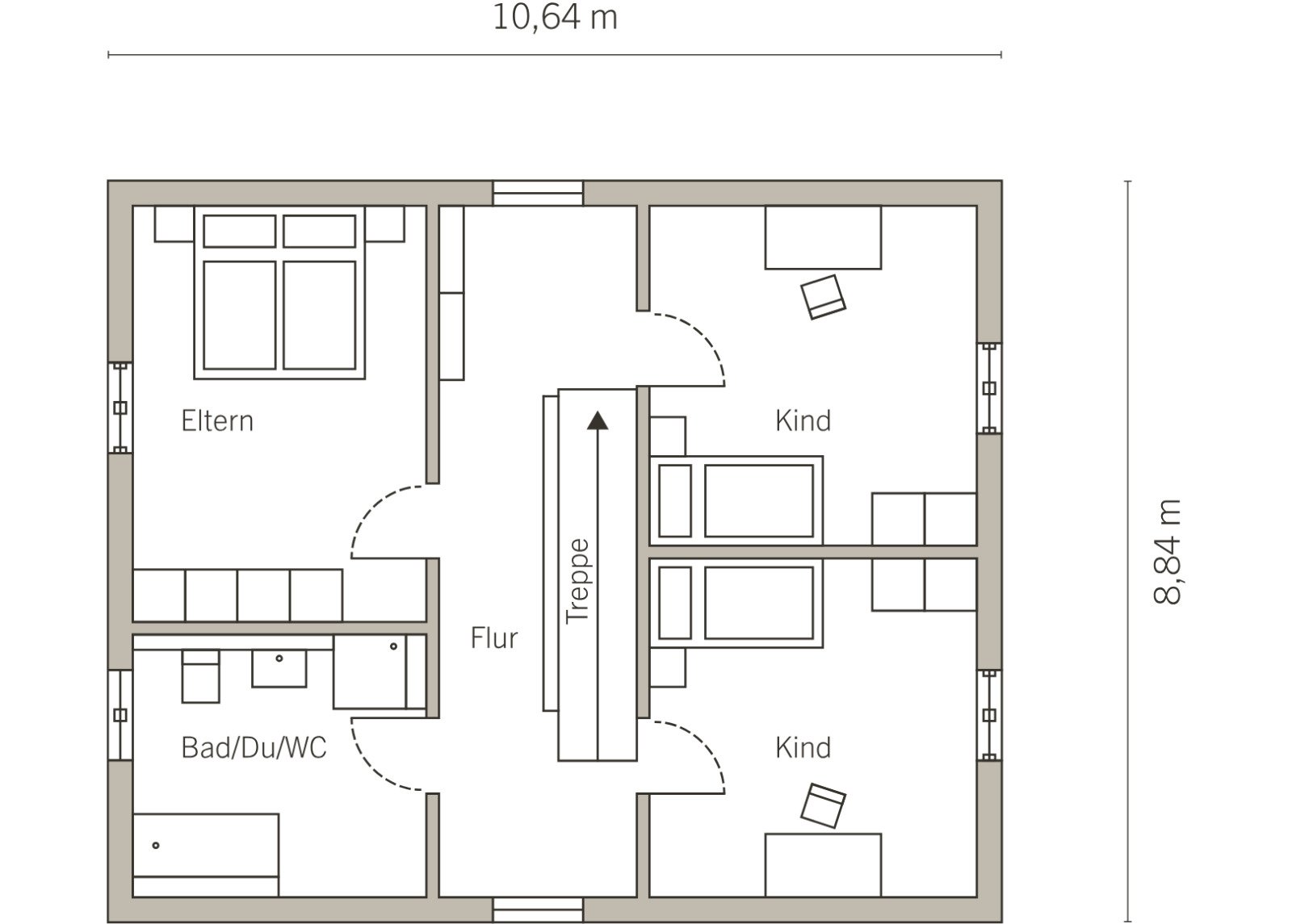 Grundriss Dachgeschoss Grundriss Dachgeschoss