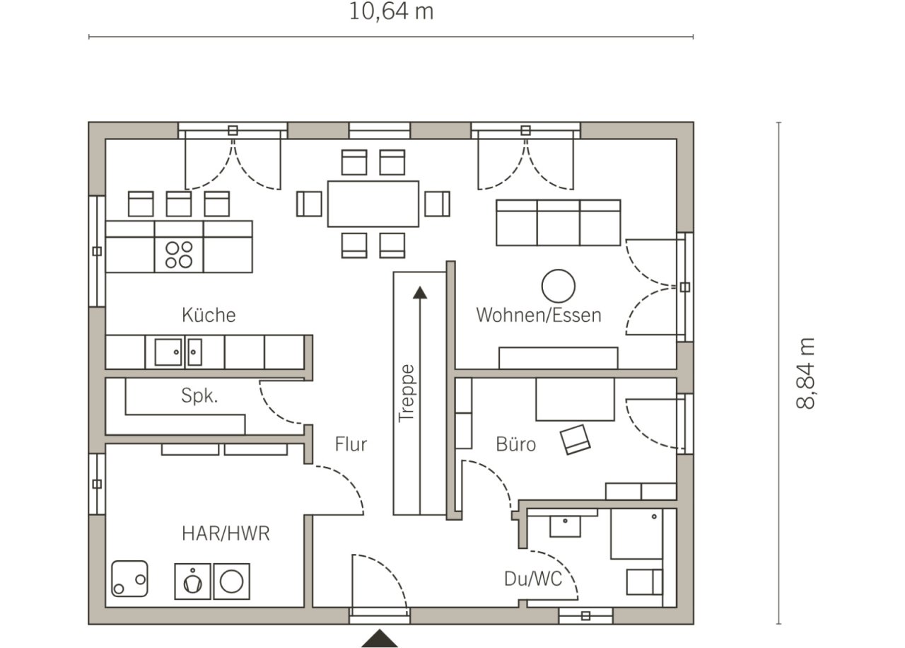 Grundriss Erdgeschoss Grundriss Erdgeschoss
