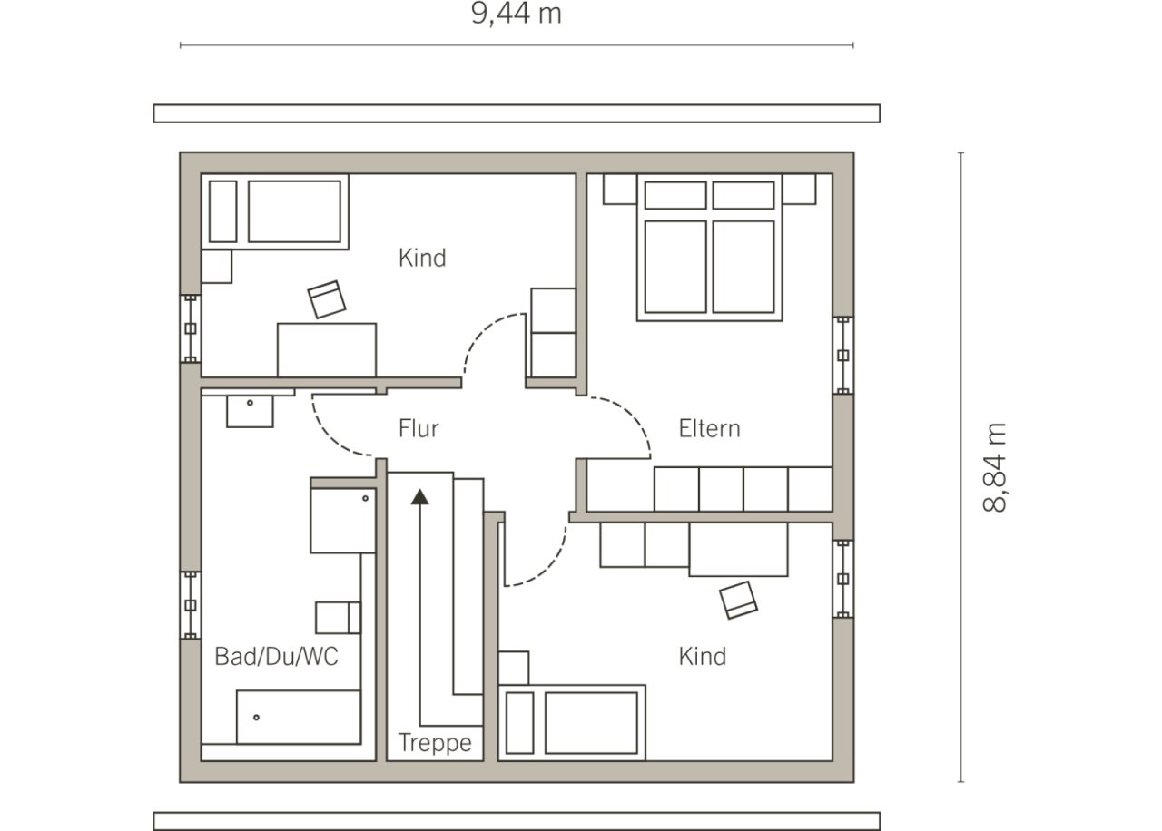 Grundriss Dachgeschoss Grundriss Dachgeschoss