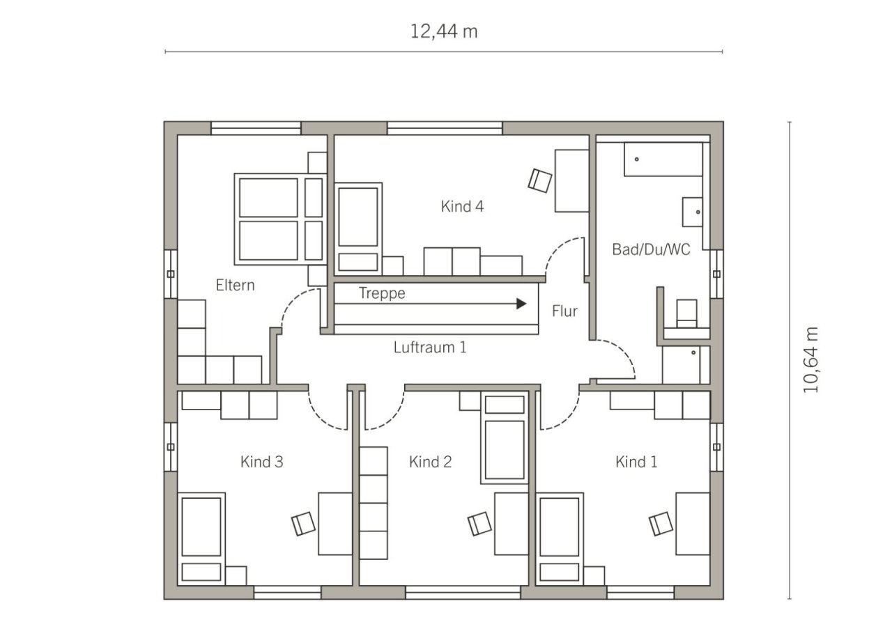 Grundriss Dachgeschoss